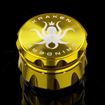 Kraken Grinders - 4 Part Diamond Ridge Grinder Gold