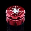 Kraken Grinders - 4 Part Diamond Ridge Grinder Red